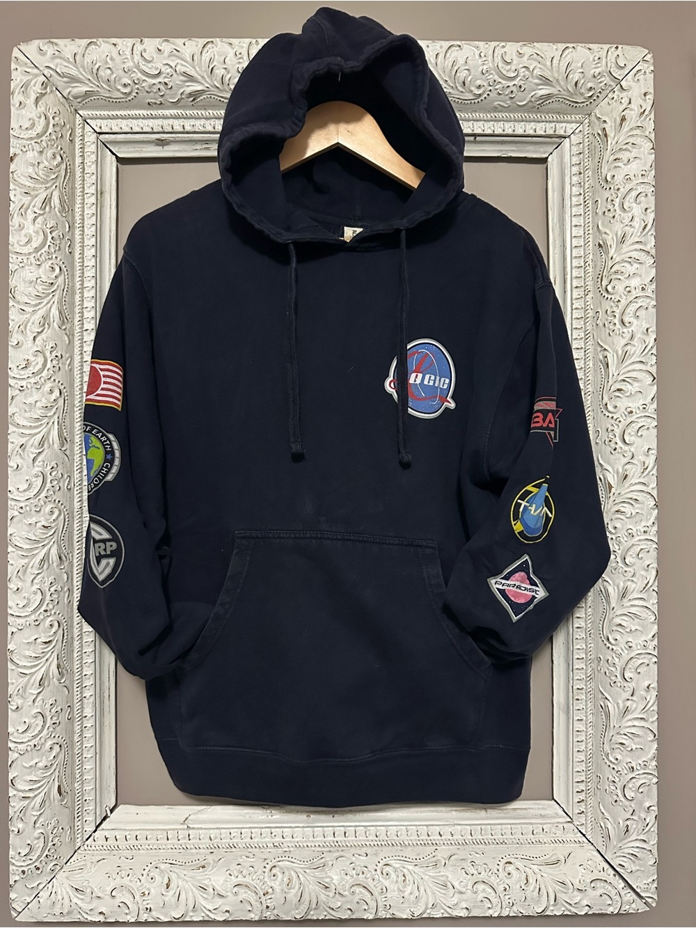 Logic Tour Hoodie. See measurements.